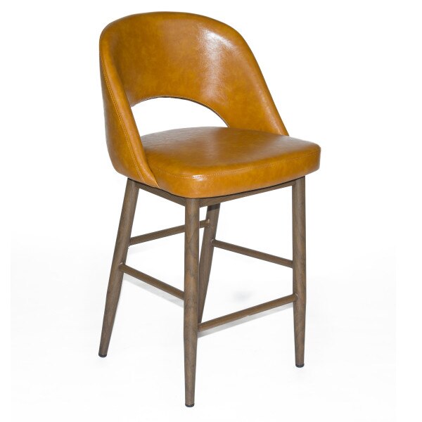 Henricks Stool tan leatherette